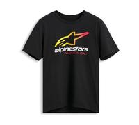 Alpinestars Aligned CSF Motorcycle Tee Regular Fit Men's T-Shirt Black White