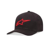 Alpinestars Ageless Snapback Hat Baseball Cap Black Red