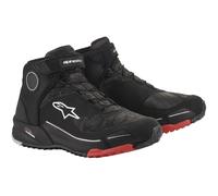 Alpinestars Motorbike Motorcycle CR-X Drystar Riding Shoes Black Camo Red