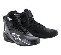 Alpinestars Faster 4 Drystar waterproof Motorcycle Shoes, black/white/grey, size 13 (47)