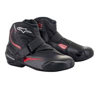 Alpinestars SM-1 R V2 Motorcycle Shoes, black-red, size 42