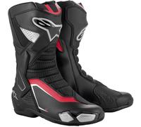 Alpinestars SMX-6 V3 Motorcycle Boots, black-red-silver, size 38 for Men
