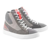 Alpinestars Stated Motorbike Motorcycle Urban Street Shoes - Grey / Red / White