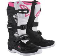 Alpinestars Stella Tech 3 Women's MX Boots Black/White/Pink39 Black,White,Pink