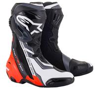ALPINESTARS ALPINESTARS - Boots Supertech R Black / Red Fluo / White / Gray 39