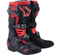 Alpinestars Tech 10 Motocross Boots 2026, black-red, size 42 for Men