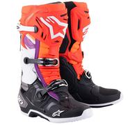 ALPINESTARS ALPINESTARS - Boots Tech 10 Black / Red Fluo / Orange Fluo / White 9 (EU 43)
