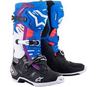 ALPINESTARS ALPINESTARS - Boots Tech 10 Supervented Black / Enamel Blue / Purple / White 7 (EU 40.5)