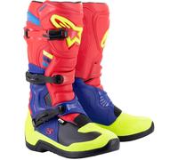 Alpinestars Tech 3 Motocross Boots, red/blue, size 8 (42)