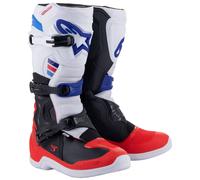 Alpinestars Tech 3 MX Boots White/Bright Red/Dark Blue42 White,Bright Red,Dark Blue