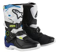 Alpinestars Tech 3S MX Boots Youth White/Black/Enamel Blue32 White,Black,Enamel Blue