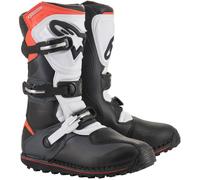 Alpinestars Tech-T Motorcycle Boots, black-white-red, size 39 for Men