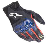 ALPINESTARS ALPINESTARS - Gloves FQ20 SMX-1 AIR V2 Monster Black / Blue / Bright Red / Green L