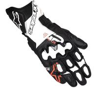 Alpinestars Gp Plus R V3 Motorcycle Gloves, black-white-red, size XL for Men