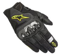 Alpinestars SMX 1 Air V2 Motorcycle Gloves, black/yellow, size XL