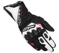 Alpinestars Motorcycle Gloves SP-3 Leather Sports Gloves Black/White/Fluo Red M
