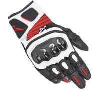 ALPINESTARS ALPINESTARS - Gloves Sp X Air Carbon V2 Black / White / Red Fluo 3XL