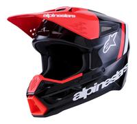 ALPINESTARS ALPINESTARS - Helmet S-M3 Radium Black / Red Fluo / White 2026 L