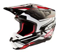 ALPINESTARS ALPINESTARS - Helmet S-M5 Action 2 Black / White / Bright Red Glossy 2024 XL