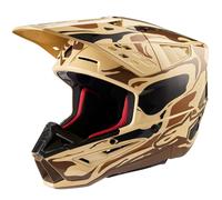 Alpinestars S-M5 Mineral 2024 Motocross Helmet, brown, size 2XL for Men