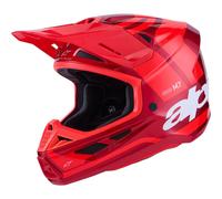 Alpinestars SM7 Core Motocross Helmet, red, size S for Men