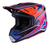 ALPINESTARS ALPINESTARS - Helmet S-M7 Fuse Blue / Purple / Pink 2026 S