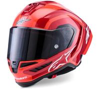 ALPINESTARS ALPINESTARS - Helmet Supertech R10 Arius Black / White / Double Red Glossy S