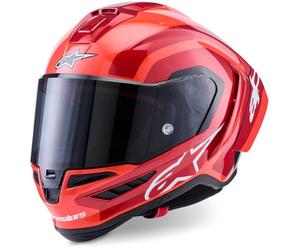 ALPINESTARS ALPINESTARS - Helmet Supertech R10 Arius Black / White / Double Red Glossy S