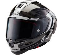 ALPINESTARS ALPINESTARS - Helmet Supertech R10 Element Black Carbon / Silver / Black S