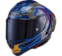 ALPINESTARS ALPINESTARS - Helmet Supertech R10 Martinator Thai LE Blue / Red / Gold Glossy M