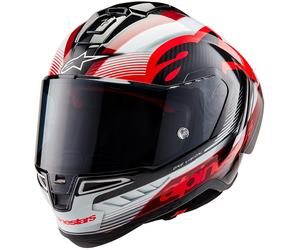 ALPINESTARS ALPINESTARS - Helmet Supertech R10 Team Black Carbon / Red / White S