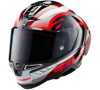 ALPINESTARS ALPINESTARS - Helmet Supertech R10 Team Black Carbon / Red / White XL