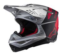 ALPINESTARS ALPINESTARS - Helmet Supertech S-M10 Flood Silver / Black / Orange Fluo M&G 2024 S