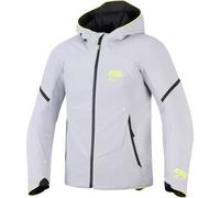 Alpinestars Aeroshel waterproof Motorcycle Textile Jacket, grey-yellow, size M for Men
