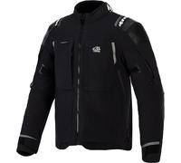 Alpinestars Andes Pro Drystar XF waterproof Motorcycle Textile Jacket, black/dark grey, size L