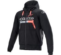 Alpinestars Chrome Ignition Motorcycle Textile Jacket, black/red, size XXL