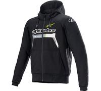 Alpinestars Chrome Ignition Motorcycle Textile Jacket, black/yellow, size 4XL