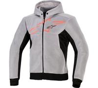 ALPINESTARS ALPINESTARS - Jacket Chrome Superairflow Grey / Black / Neon Red 4XL