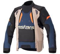 ALPINESTARS ALPINESTARS - Jacket Halo Drystar Dark Blue / Dark Khaki / Flame Orange 2XL