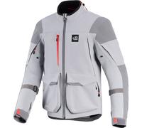 Alpinestars Maxdura Drystar XF waterproof Motorcycle Textile Jacket, grey/light grey, size L