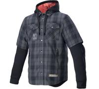 Alpinestars MO.ST.EQ Tartan Shirt MC Shirt Tar Grey/Black3XL Tar Grey,Black