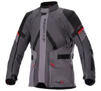 Alpinestars Monteira Drystar® XF waterproof Motorcycle Textile Jacket, grey-red, size 4XL
