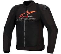 Alpinestars SMX Air Perforated Motorcycle Textile Jacket, black/red/white, size L