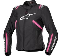 Alpinestars Stella T-SPS V2 waterproof Ladies Motorcycle Textile Jacket, black-pink, size XS for Women