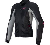 Alpinestars Stella Troop-Air Pro Ladies Protector Jacket, black-grey-pink, size S for Women
