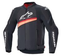 Alpinestars T-GP Plus R V4 Airflow perforated Motorcycle Textile Jacket, black-red, size S for Men