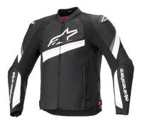 Alpinestars T-GP Plus R V4 Motorcycle Textile Jacket, black-white, size L for Men