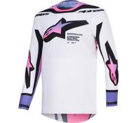 ALPINESTARS ALPINESTARS - Jerseys Supertech Pro® Vista White / Purple / Black 2026 XXL