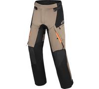 Alpinestars Andes V4 Drystar waterproof Motorcycle Textile Pants, black-brown, size L for Men