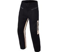 Alpinestars Flex-Ast Canvas Motorcycle Textile Pants, black/beige, size XL